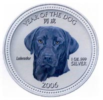 commemerative coin - Labrador retriever
